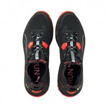 Puma Running Shoes Voyage Nitro (Cushioning) black/orange Men